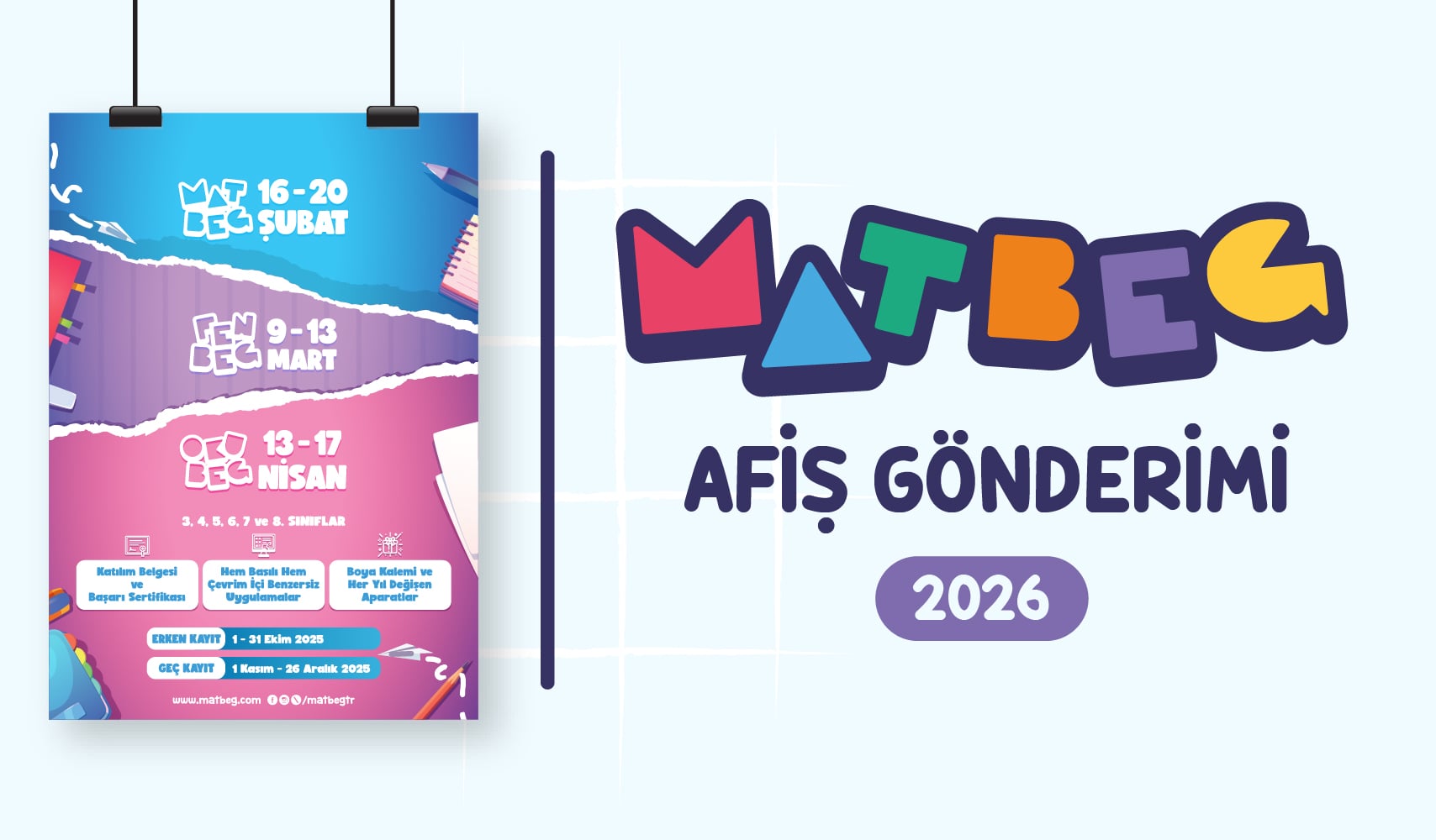 2025 - 2026 Afiş Gönderimi